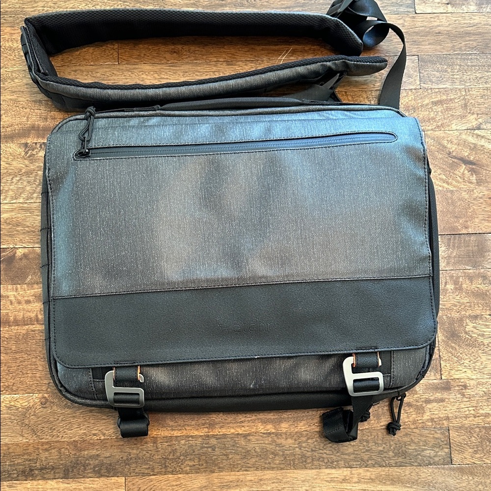 Stylish Black Messenger Art Bag